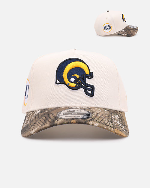 New Era Los Angeles Rams 'Realtree Visor' 9FORTY A-Frame Snapback Cream/Camo