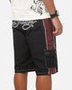 Ed Hardy Fury Shorts Plum/Black