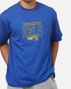 Bleacher Athletic Parramatta Eels NRL Embroidered Logo T-Shirt Blue
