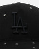 New Era Los Angeles Dodgers 'Embellishment' 9FORTY A-Frame Snapback Black/Black