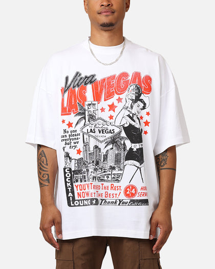 Goat Crew Viva Las Vegas T-Shirt White