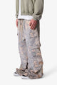 MNML Rave Double Cargo Pants Grass Camo