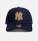 New Era New York Yankees 'Denim Leather Patch' 9FORTY A-Frame Snapback Denim