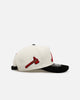 Pro Standard Atlanta Braves 'Signature Suede' Pro Pinch Strapback Off White/Black