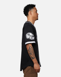 Pro Standard Las Vegas Raiders Mesh Button Up Jersey Black/Grey