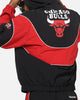 Mitchell & Ness Chicago Bulls Nylon Tracksuit Jacket Black/Red