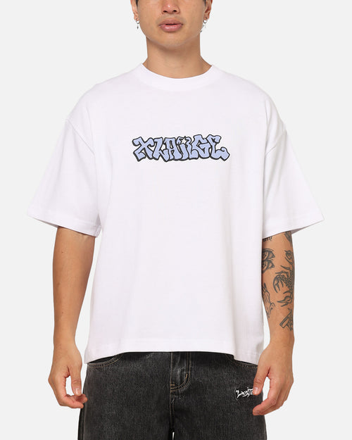 X-Large Graffiti Gorilla Fit T-Shirt White