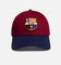 New Era FC Barcelona 'Contrast' 9FORTY Strapback Dark Red