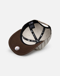 New Era New York Yankees 'Washed Stone Walnut' 19TWENTY Snapback Brown Pinstripe