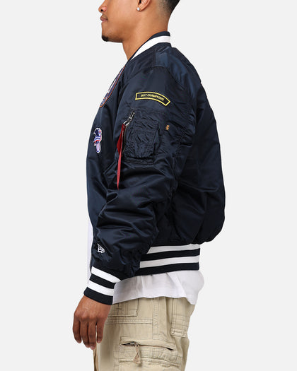 New Era X Alpha Series X MLB Houston Astros MA-1 Bomber Jacket Navy