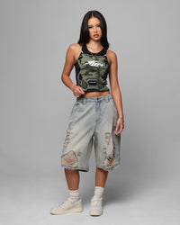 Loiter Women's Motorsport Tank Black