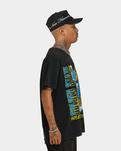 73Studio Golden Finals Vintage T-Shirt Washed Black