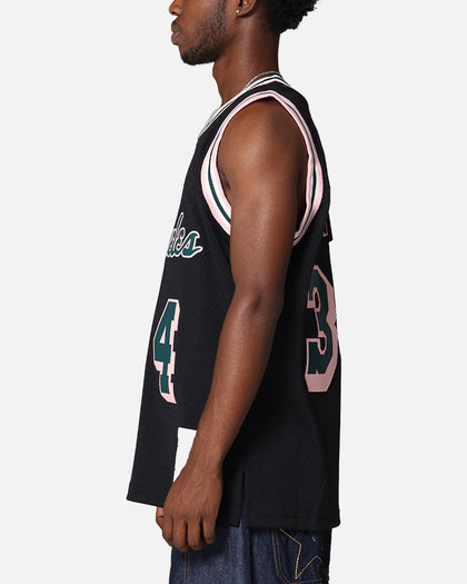 Mitchell & Ness Los Angeles Lakers Shaquille O'Neal 'Deep Emerald' Swing Jersey Black