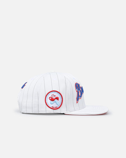 Pro Standard Atlanta Braves Wool Snapback Eggshell/Yellow