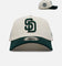 New Era San Diego Padres 'Evergreen 2.0' 9FORTY A-Frame Snapback Chrome/Dark Green