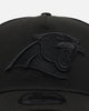 New Era Carolina Panthers 'Black on Black' 9FORTY A-Frame Snapback Black/Black