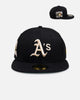 New Era Oakland Athletics 'Wool' 59FIFTY Fitted Black