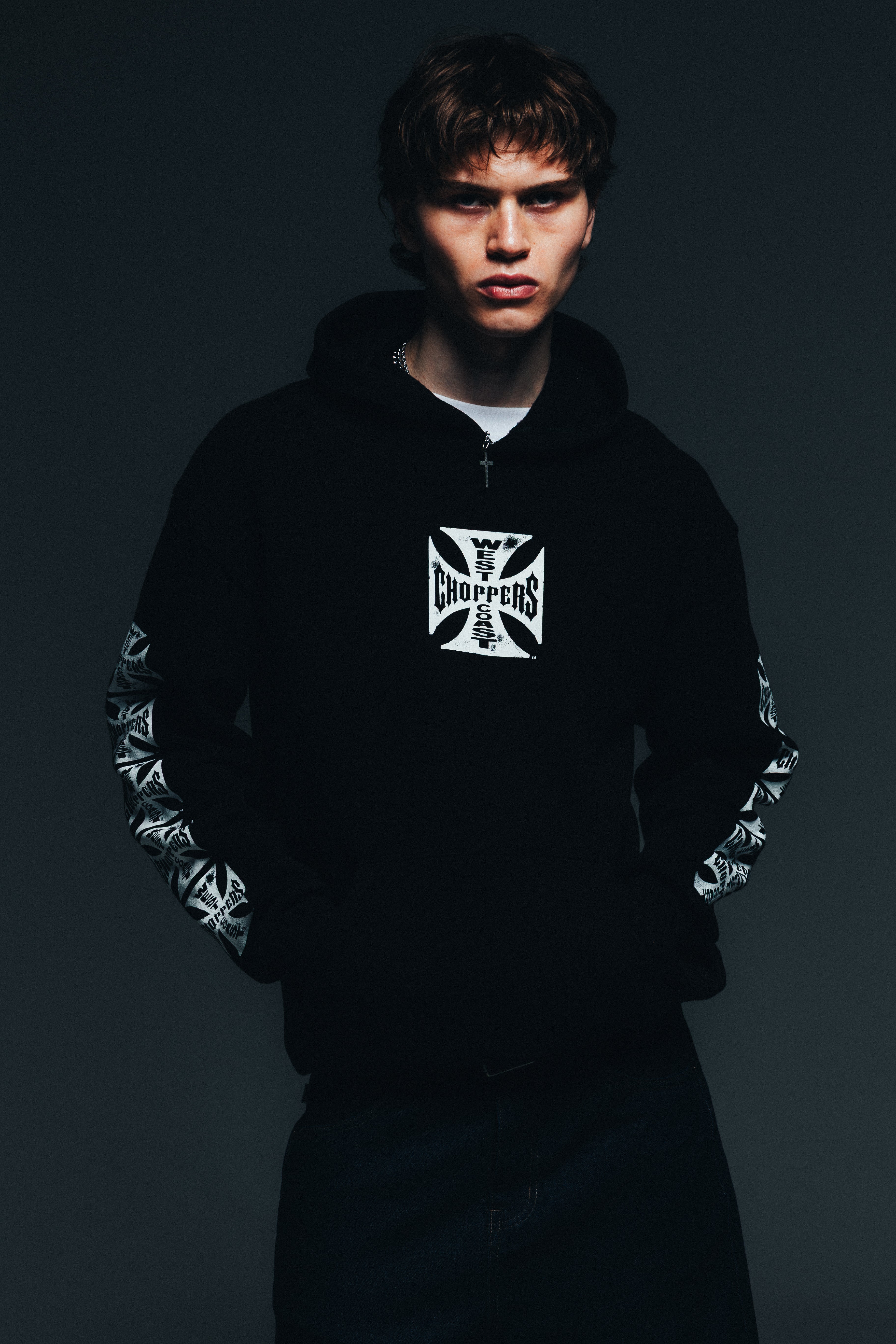 West Coast Choppers Core Logo Hoodie Black | Culture Kings US