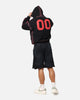 The Anti Order Mosh Boxy Hoodie Sunfade Black/Red