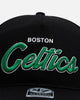47 Brand Boston Celtics 'Black Dome Script' 47 Hitch Snapback Black