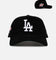 New Era Los Angeles Dodgers 'Black Cord' 9FORTY A-Frame Corduroy Snapback Black