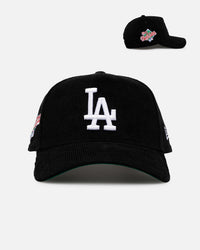 New Era Los Angeles Dodgers 'Black Cord' 9FORTY A-Frame Corduroy Snapback Black