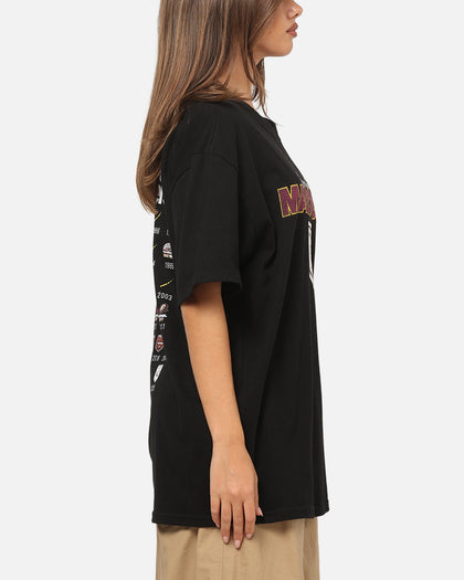 Mitchell & Ness Queensland Maroons 27 X Series Vintage T-Shirt Black