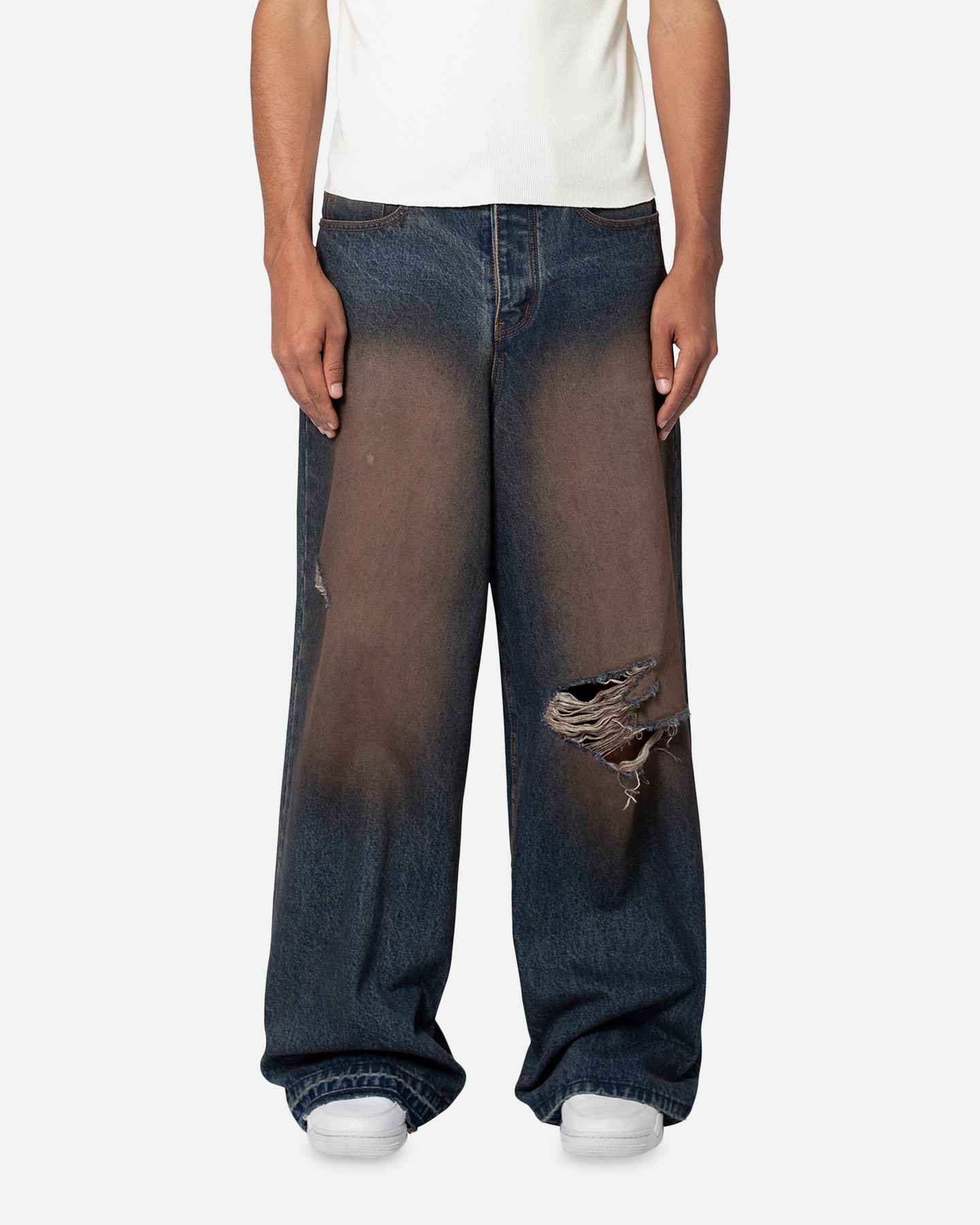 MNML Rave Washed Jeans | Culture Kings US