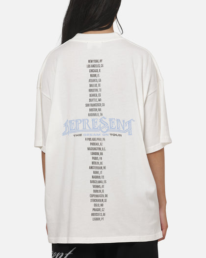 Represent Golden Tour T-Shirt Flat White