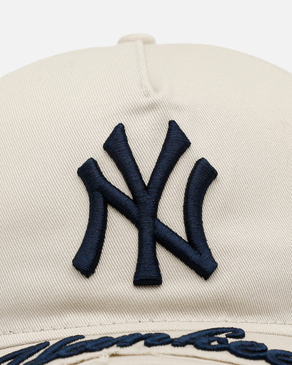 New Era New York Yankees 'Cutoff Visor' 9FORTY Snapback Stone