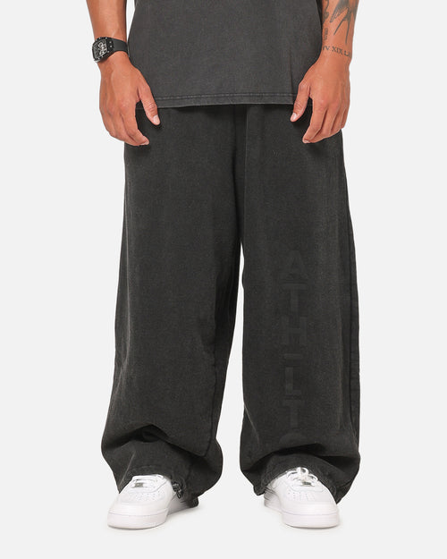 Saint Morta Athltc R3 Baggy Sweatpants Washed Black