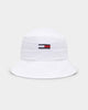 Tommy Jeans Flag Bucket Hat White