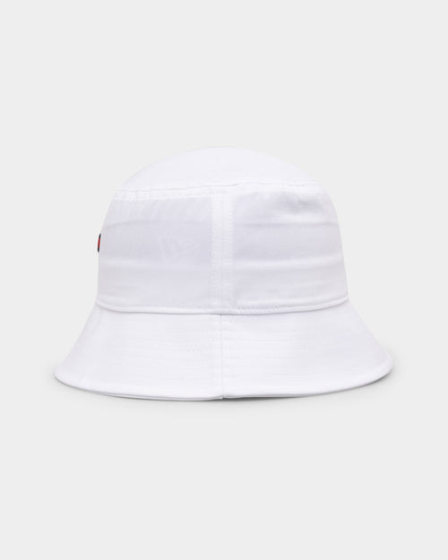 Tommy Jeans Flag Bucket Hat White