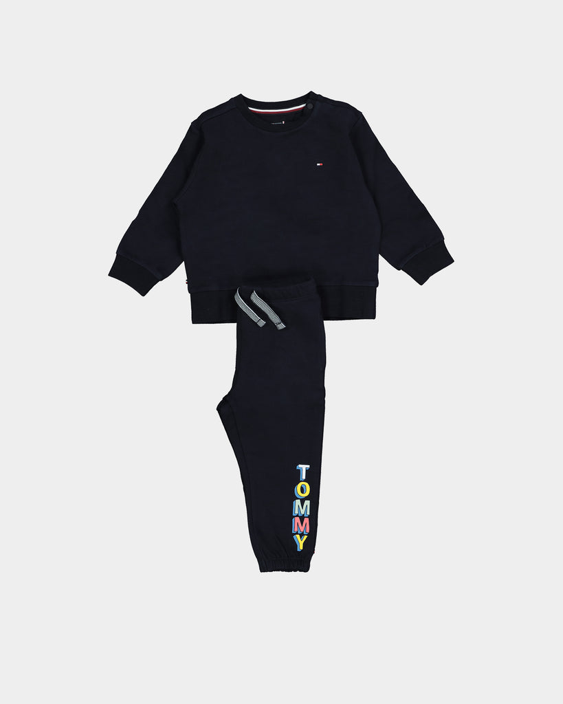 Tommy Hilfiger Kids\' Baby Fun Logo Crewneck Set Desert Sky | Culture Kings  US | T-Shirts
