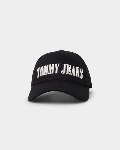 Tommy Jeans Heritage Stadium Trucker Cap Black