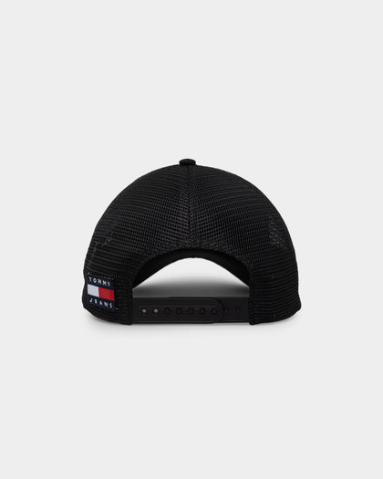 Tommy Jeans Heritage Stadium Trucker Cap Black