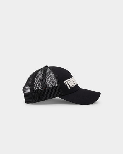 Tommy Jeans Heritage Stadium Trucker Cap Black