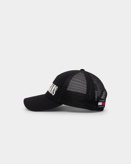 Tommy Jeans Heritage Stadium Trucker Cap Black
