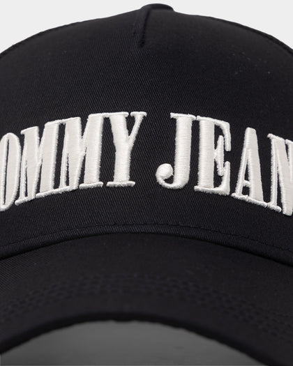 Tommy Jeans Heritage Stadium Trucker Cap Black
