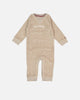Tommy Hilfiger Infants' Baby Curved Monotype Coverall Merino Melange