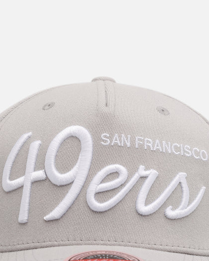 Mitchell & Ness San Francisco 49ers 'Gray Tones' MVP Snapback Gray