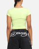 Ed Hardy Women's Koi Baby T-Shirt Green