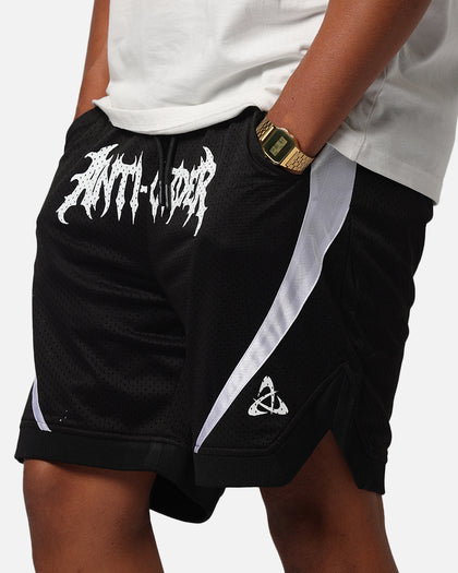 The Anti Order Sparta Mesh Basketball Shorts Black/White