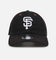 New Era San Francisco Giants "Black Denim" Classic Casual Strapback Black Denim/Rust Contrast