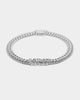 Saint Morta Our Faith Double Chain Necklace White Gold