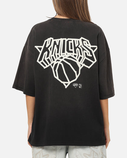 Mitchell & Ness New York Knicks Tape T-Shirt Black