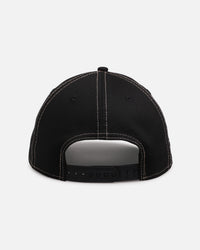 New Era New York Yankees 'Rope Script' 9FORTY A-Frame Snapback Black/White