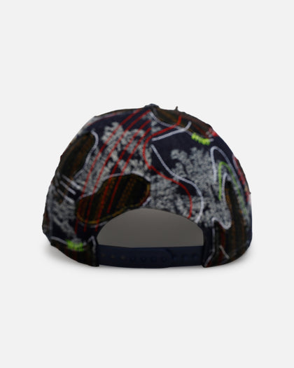 New Era San Francisco 49ers 'Running Stitch' 9FORTY A-Frame Snapback Multi
