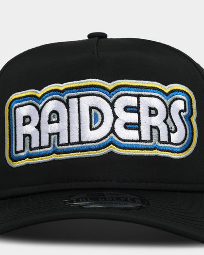 New Era Las Vegas Raiders 'Retro Black Prolight' Golfer Snapback Black