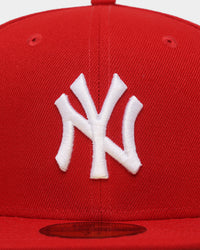 New Era New York Yankees 'Fairisle' 59FIFTY Fitted Red/White